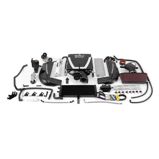 Edelbrock 15940 E-Force Supercharger Street Legal Kit, Chevy 6.0L LS2