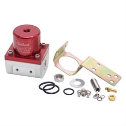 Edelbrock 174041 Fuel Pressure Regulator, Red Anodized