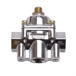 Edelbrock 174121 Fuel Pressure Regulator, Red Anodized