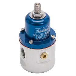Edelbrock 174132 Fuel Pressure Regulator, Blue Anodized