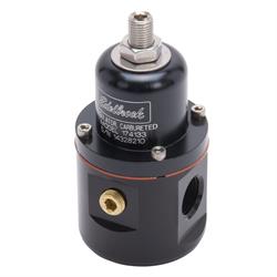 Edelbrock 174133 Fuel Pressure Regulator, Black Anodized