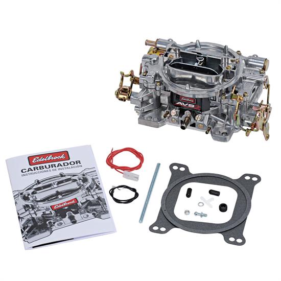 Edelbrock 1912 AVS2 Series Carburetor, Manual Choke, 800 CFM
