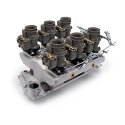 Edelbrock 2018 Vintage Intake Manifold/Carburetor Kit, Chevy
