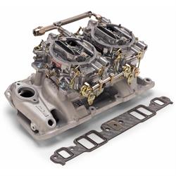 Edelbrock 2025 RPM Air-Gap Dual-Quad Intake Manifold/Carburetor Kit