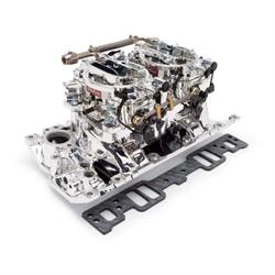 Edelbrock 20284 Performer RPM Intake Manifold/Carburetor Kit, 5.0/5.7L