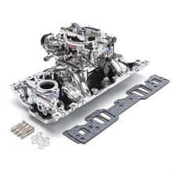 Edelbrock 20294 Performer RPM Intake Manifold/Carburetor Kit,5.0-5.7L