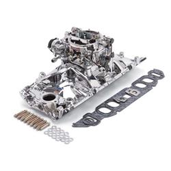 Edelbrock 20624 Performer RPM Intake Manifold/Carburetor Kit,BB Chevy