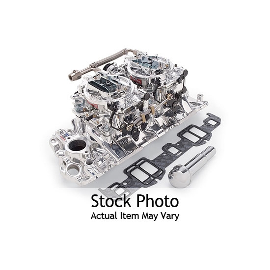 Edelbrock 2067 RPM Air-Gap Dual-Quad Intake Manifold/Carburetor Kit