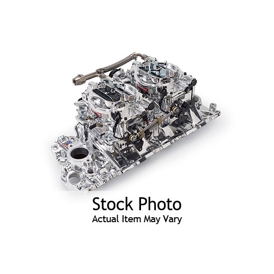 Edelbrock 2069 RPM Air-Gap Dual-Quad Intake Manifold/Carburetor Kit