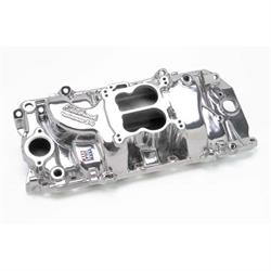 Edelbrock 21611 Performer Intake Manifold, Polished, Chevy 396-454