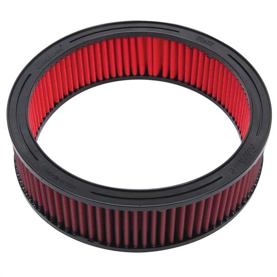 Edelbrock 22902 Pro-Flo Replacement Round Air Filter 11.75 x 3.25