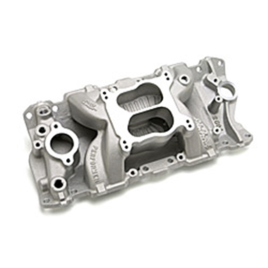 Edelbrock 26041 Performer Air-Gap Series Intake Manifold, Chevy