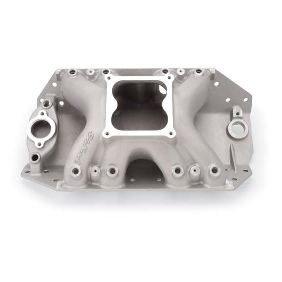 Edelbrock 28055 Big Victor Spread-Port Intake Manifold, Chevy