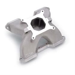 Edelbrock 2844 Victor 2 Piece Intake Manifold, Small Block Chevy