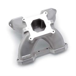 Edelbrock 28458 Victor 2 Piece Intake Manifold, Small Block Chevy
