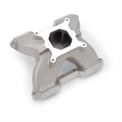 Edelbrock 28468 Victor 2 Piece Intake Manifold, 18 Degree