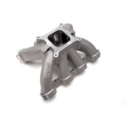 Edelbrock 28478 Victor 2 Piece Intake Manifold, Single Plane, Chevy