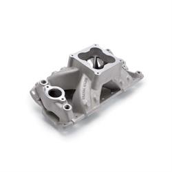 Edelbrock 2970 Super Victor Intake Manifold, Aluminum, Chevy