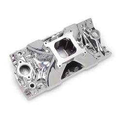 Edelbrock 29754 Victor Jr. Series Intake Manifold, Small Block Chevy