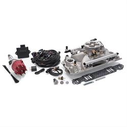 Edelbrock 357700 Pro-Flo 4 EFI Kit,Pre 1986 Small Block Chevy