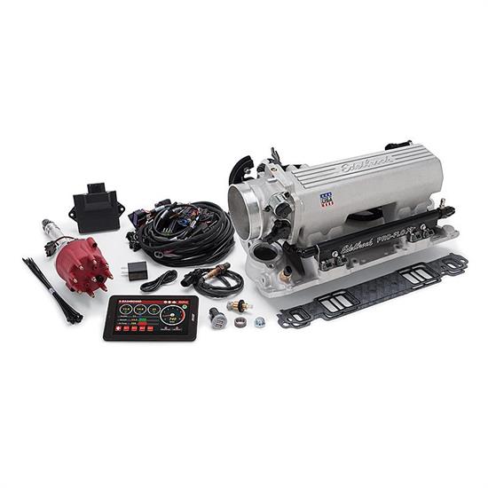 Edelbrock 35790 Pro-Flo 4 EFI Kit,Pre 1986 Small Block Chevy