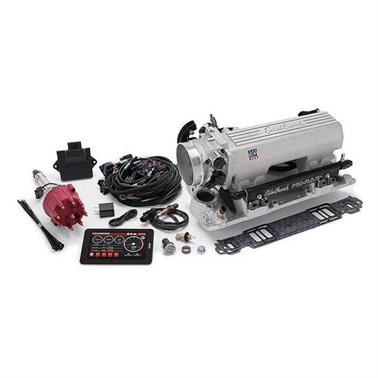 Edelbrock 35790 Pro-Flo 4 EFI Kit,Pre 1986 Small Block Chevy