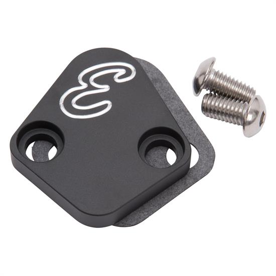 Edelbrock 4021 Fuel Pump Block-Off Plate, B/B Chevy