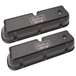 Edelbrock 41263 Victor Series Valve Cover Set, Small Block Ford