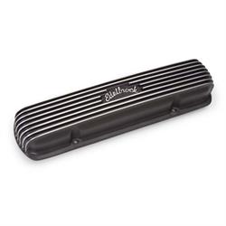 Edelbrock 41303 Classic Series Valve Cover Set, Aluminum, Pontiac V8