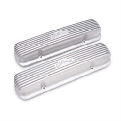 Edelbrock 41309 Classic Series Valve Cover Set, Pontiac V8