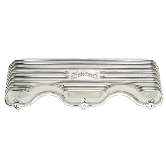 Edelbrock 4140 348/409 Chevy Finned Aluminum Valve Covers