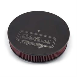 Edelbrock 41613 Victor Series Air Cleaner Assembly, Round, 3.125 Inch