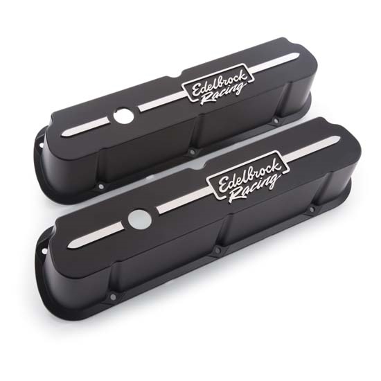 Edelbrock 41653 Racing Series Valve Cover Set, Ford 289,302,351W