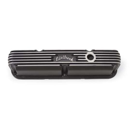 Edelbrock 41763 Classic Series Valve Cover Set, Small Block Chrysler