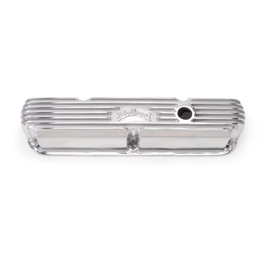 Edelbrock 4176 Aluminum Valve Cover Set, Small Block Chrysler