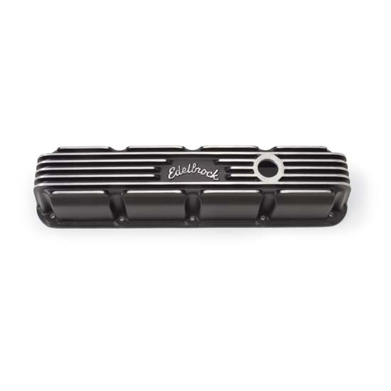 Edelbrock 41773 Classic Series Valve Cover Set Small Block, Dodge/Jeep