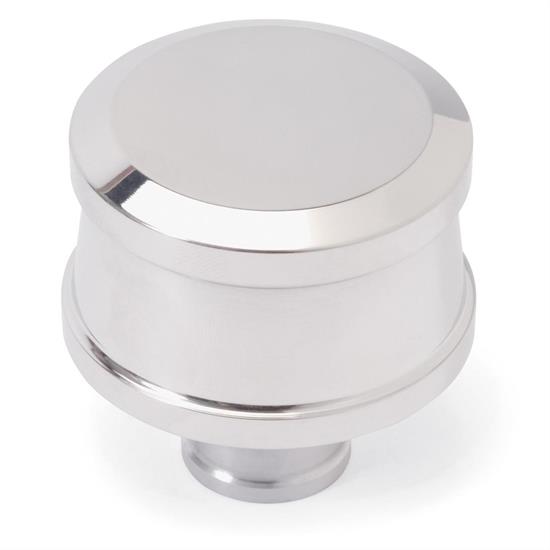 Edelbrock 4213 Billet Aluminum Valve Cover Oil Breather Cap, 1.250 In.