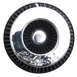 Edelbrock 43610 Pro-Flo Air Cleaner Element Air Filter, Cone, 3.7in.