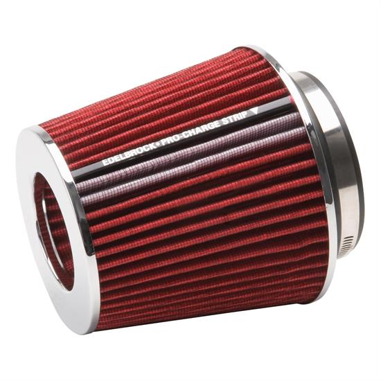 Edelbrock 43641 Pro-Flo Air Cleaner Element Air Filter, Cone, 6.7in.