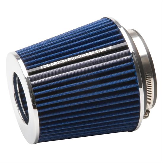 Edelbrock 43643 Pro-Flo Air Cleaner Element Air Filter, Cone, 6.7in.