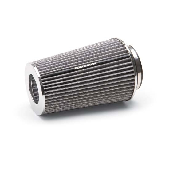 Edelbrock 43692 Pro-Flo Air Cleaner Element Air Filter, Cone, 10 Inch