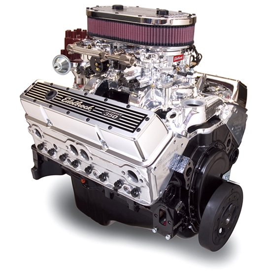 Edelbrock 45020 Dual-Quad 9.0:1 Compression Performance Crate Engine