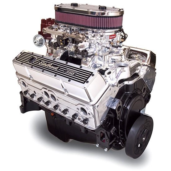 Edelbrock 45024 Dual-Quad 9.0:1 Compression Performance Crate Engine