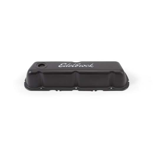 Edelbrock 4603 Signature Series Black Valve Cover Set, Ford