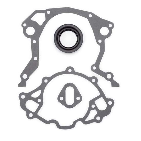 Edelbrock 6991 Replacement Timing Cover Gasket Set, Small Block Ford