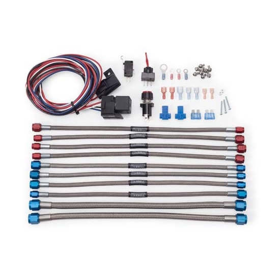 Edelbrock 70067 Victor Jr. Nitrous Single To Dual-Stage Upgrade Kit