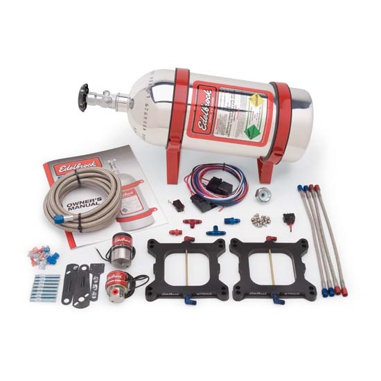 Edelbrock 70091 Performer RPM Single-Stage Nitrous Systems, Kit