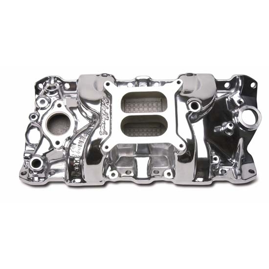Edelbrock 71011 Performer RPM Intake Manifold, Small Block Chevy