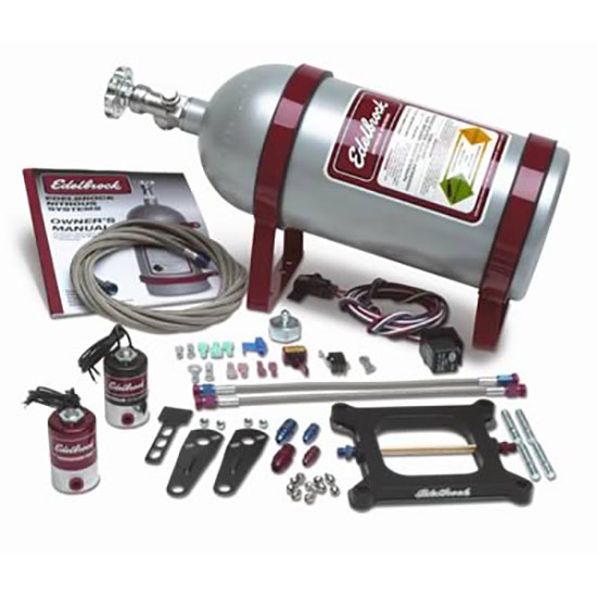 Edelbrock 71841 Victor Direct Port Nitrous Oxide System,100-250 hp L4