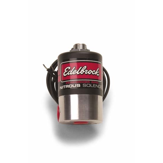 Edelbrock 72002 Victor Pro Bottom Exit Nitrous Oxide Solenoid